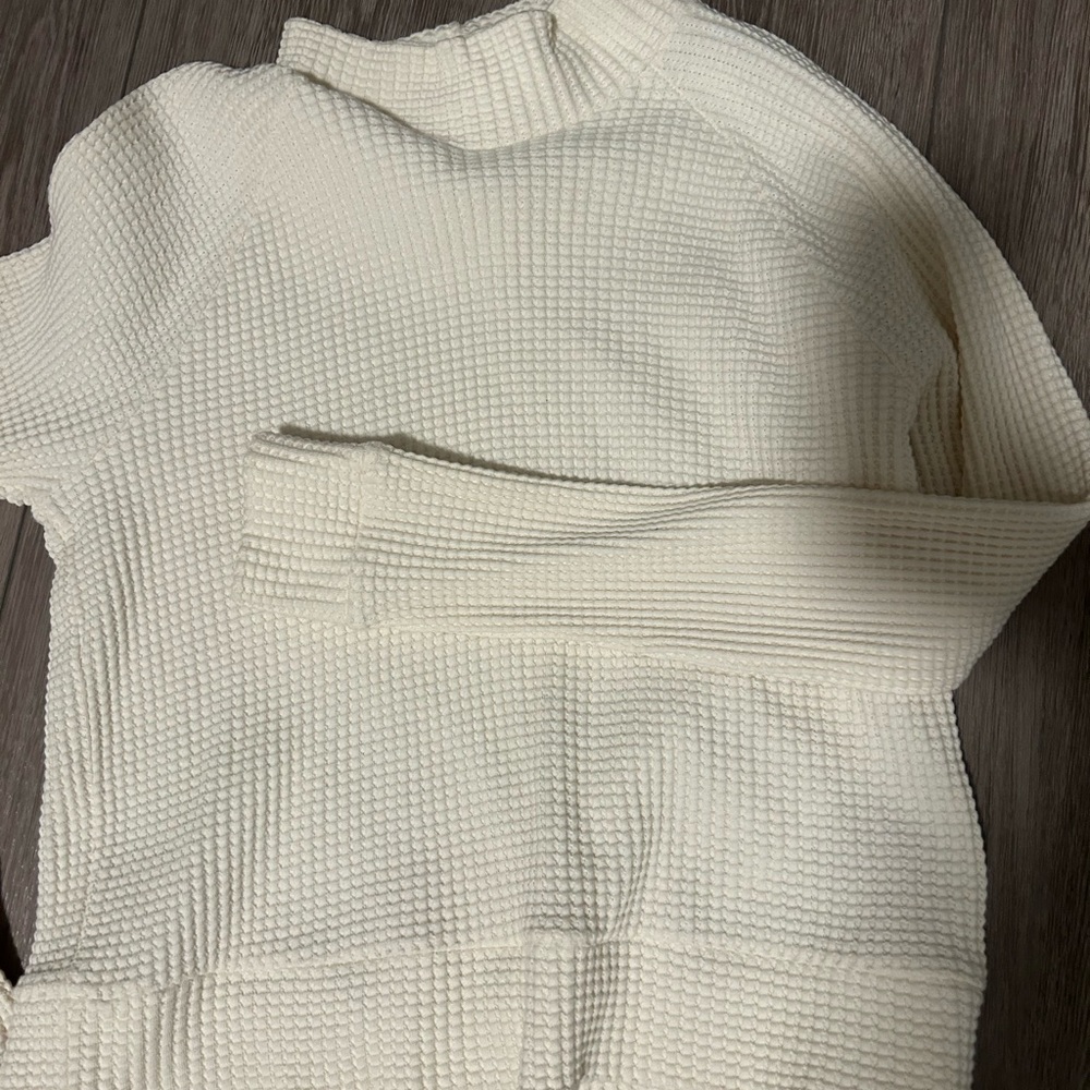 The North Face Cream Women's Cowl Sweater